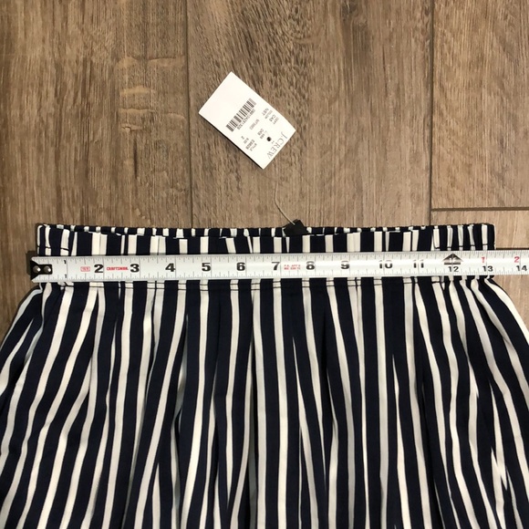 NWT - J. CREW MERCANTILE Nautical Stripe Skirt - Picture 9 of 10